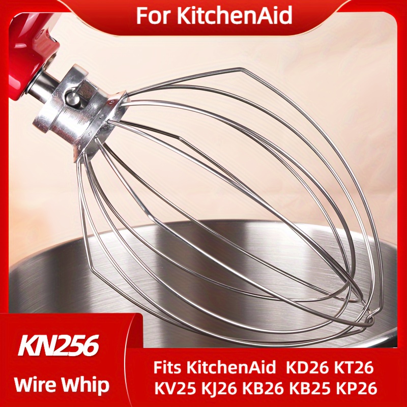 Kitchen Appliances Kitchenaid - KN256WW 6QT Cambuk Kawat Baja Tahan
