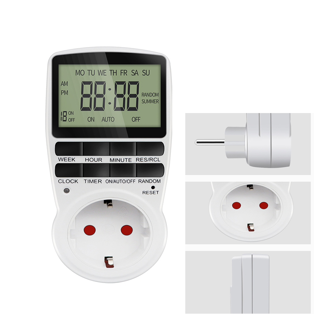 Kitchen Appliances Outlet - Sakelar Timer Digital Elektronik 12/24 Jam