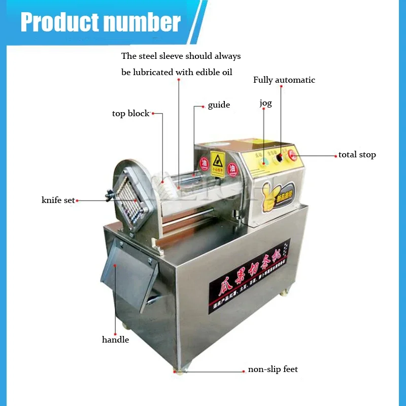 Mesin Pemotong Kentang Listrik - Kitchen Appliances Commercial ulasan dan harga
