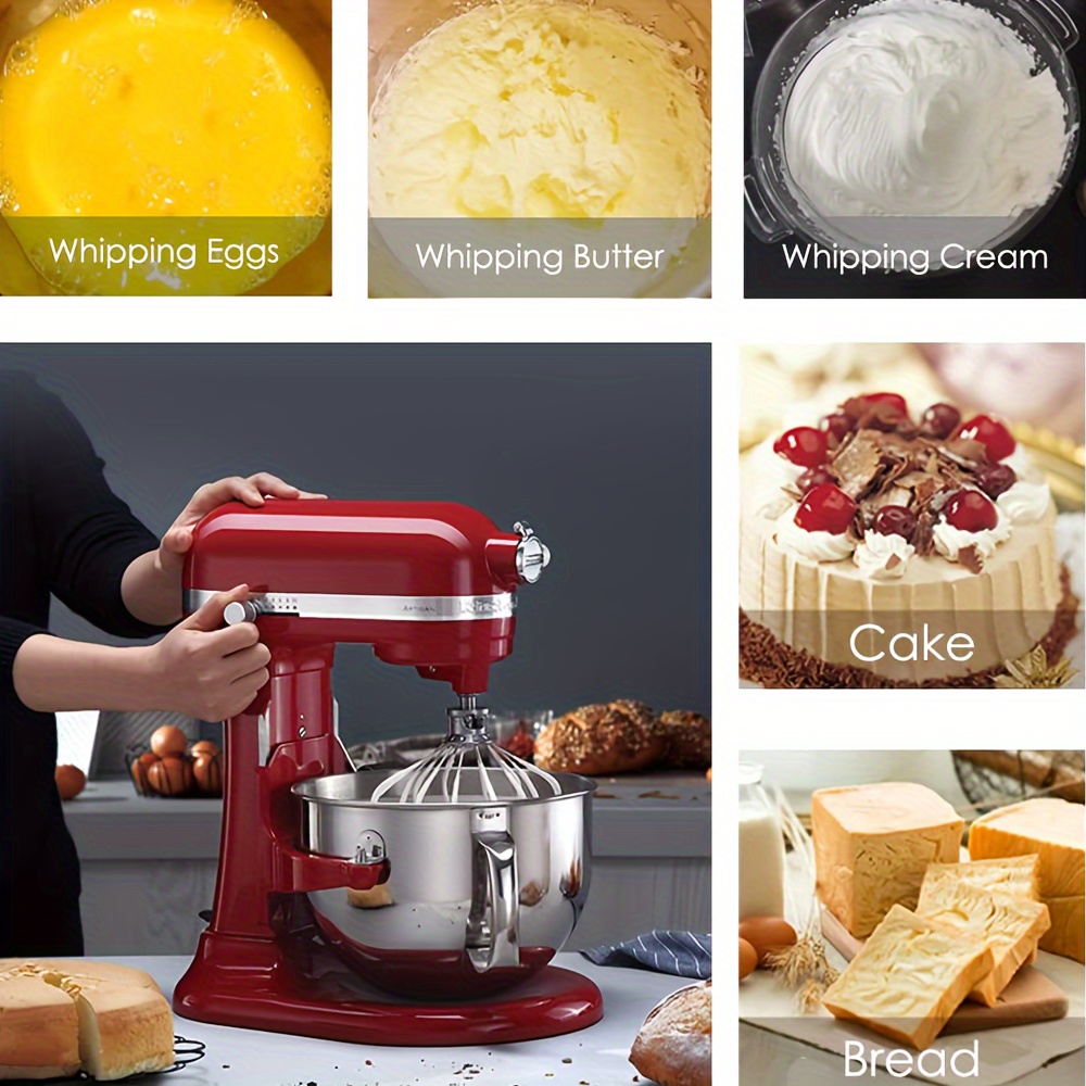 KN256WW 6QT Cambuk Kawat Baja  - Kitchen Appliances Kitchenaid ulasan dan harga
