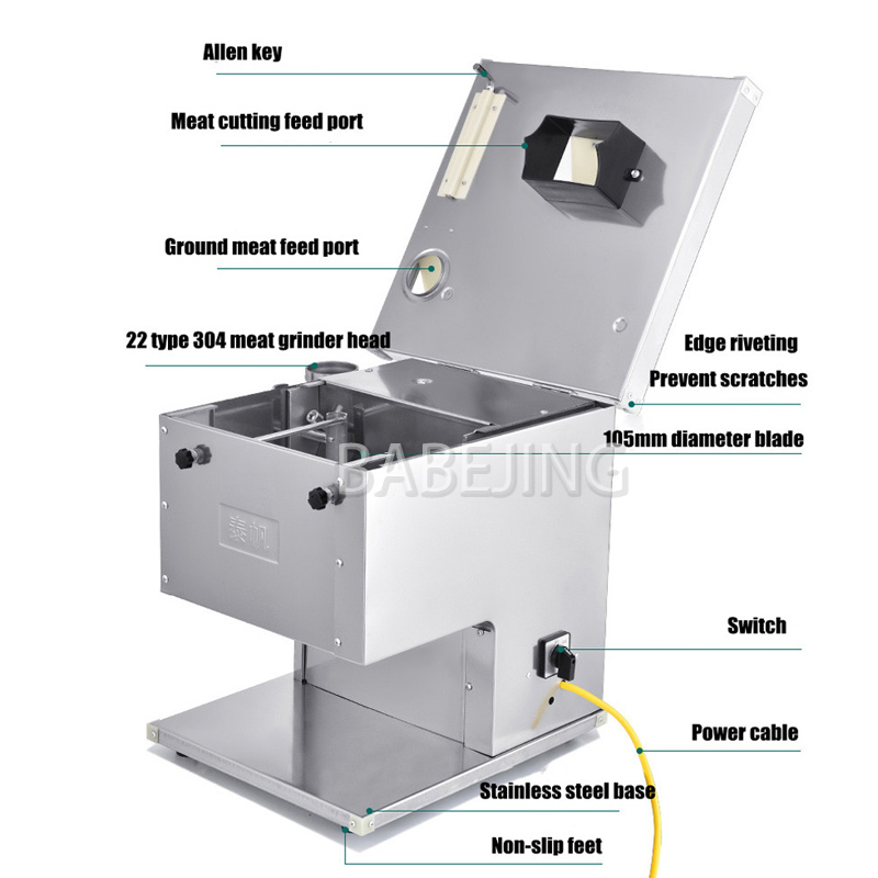 Pemotong Daging Elektrik Otoma - Kitchen Appliances Commercial ulasan dan harga