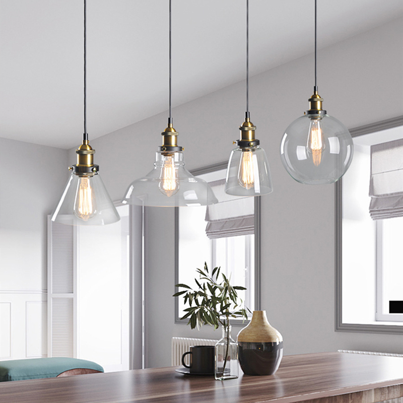 Lampu Gantung Kaca Industri La - Kitchen Appliances Vintage ulasan dan harga