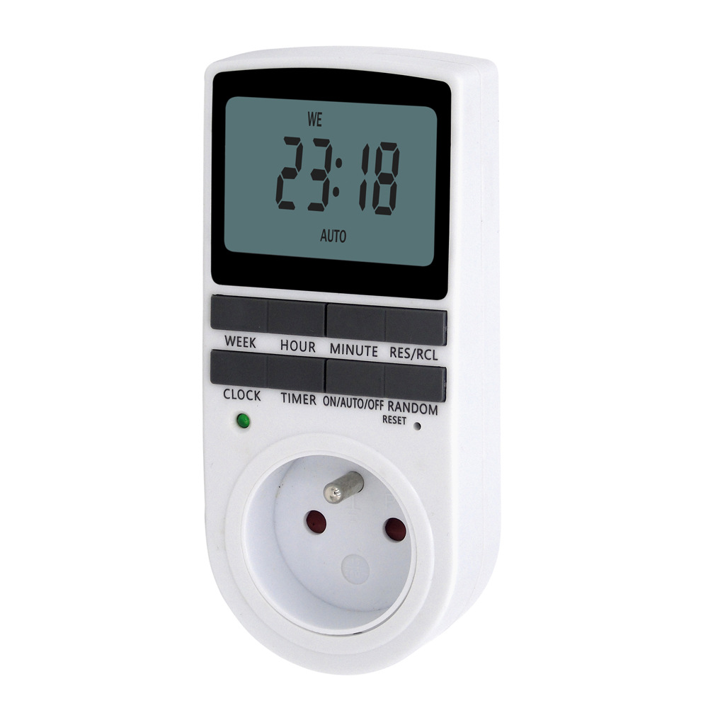 Soket Timer Digital 12/24 jam, - Kitchen Appliances Outlet ulasan dan harga