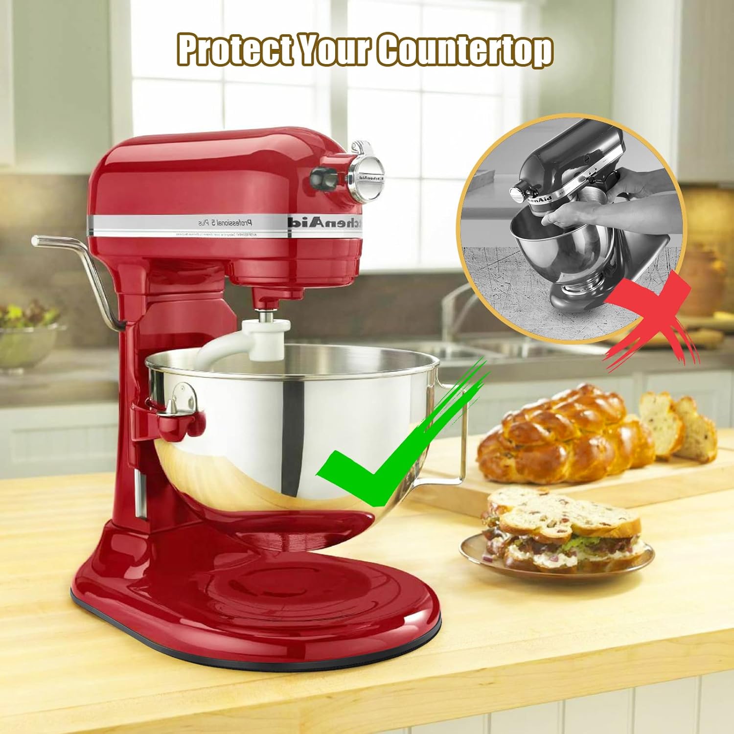 Tikar geser untuk Mixer Kitche - Kitchen Appliances Kitchenaid ulasan dan harga