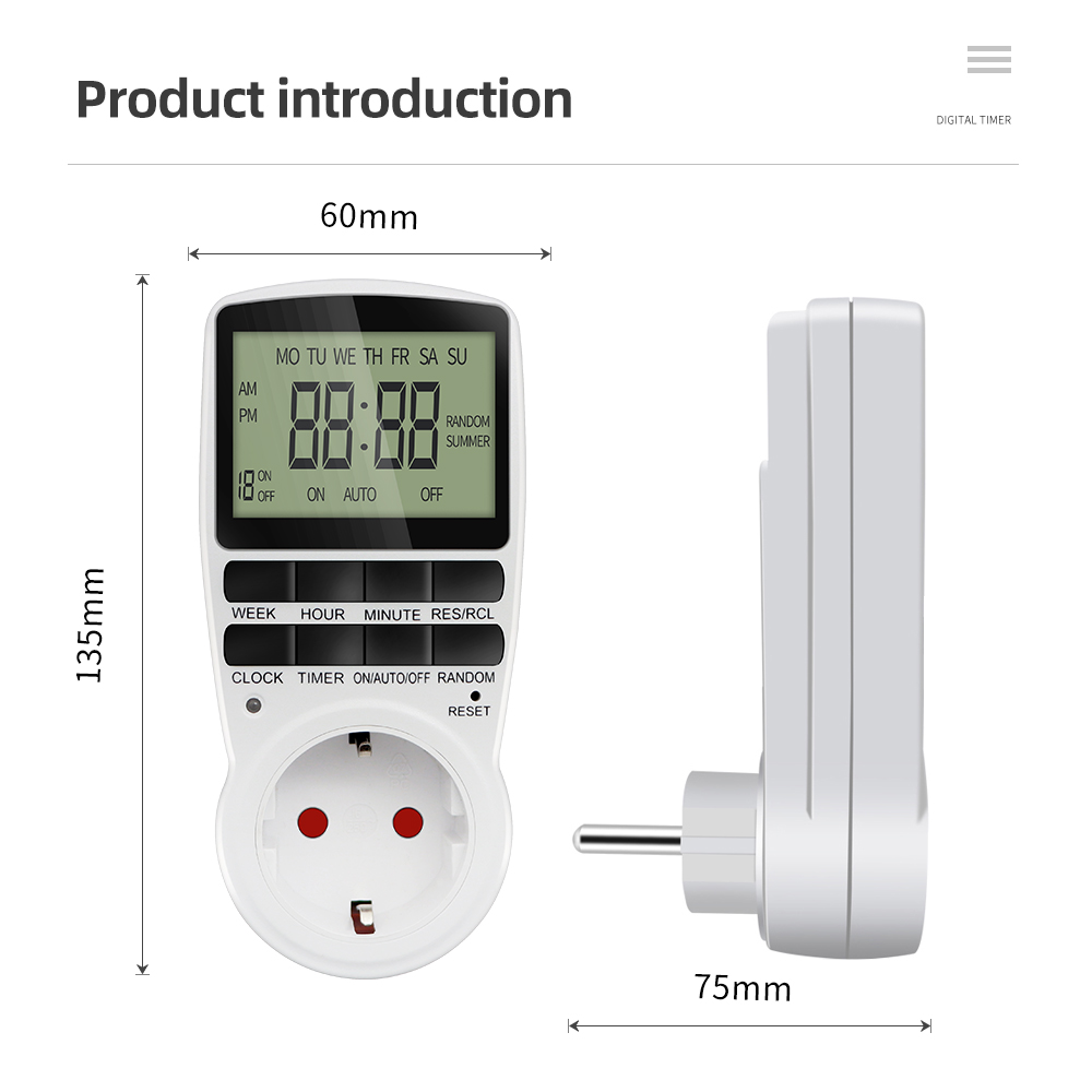Sakelar Timer Digital Elektron - Kitchen Appliances Outlet ulasan dan harga