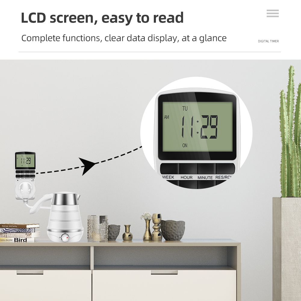 Sakelar Timer Digital Elektron - Kitchen Appliances Outlet ulasan dan harga